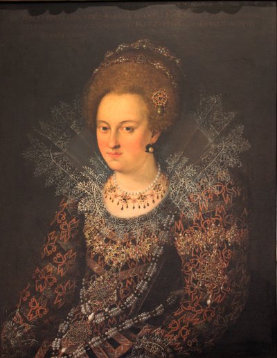 Portrait of Barbara Sophie of Brandenburg by Georg Donauer